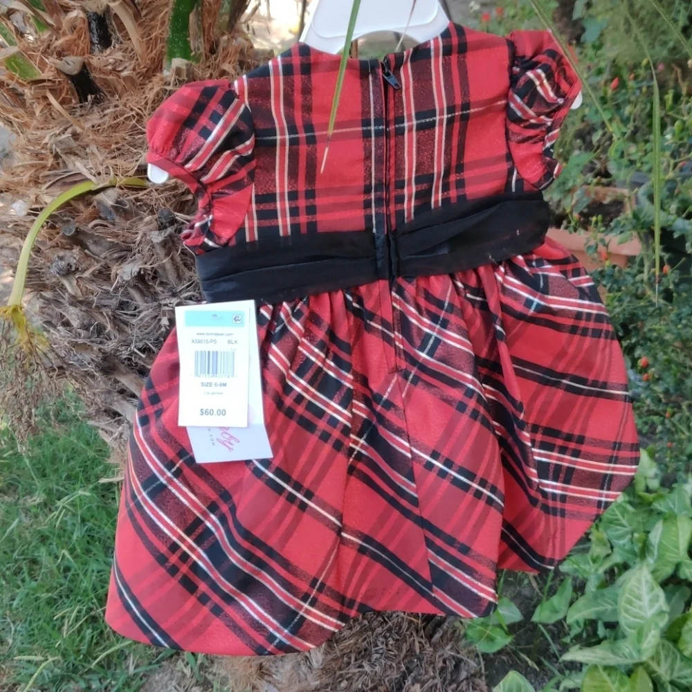 Bonnie Baby baby girl dress size 6-9Months - Picture 5 of 7